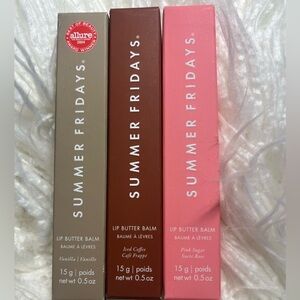 Summer Fridays Lip Butter Balm Set (3)
